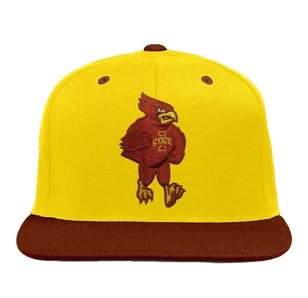 Vintage Iowa State Cyclones NCAA Eclipse Adjustable Snapback Hat / Cap - NWT
